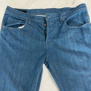 Like new Gucci jeans light blue denim